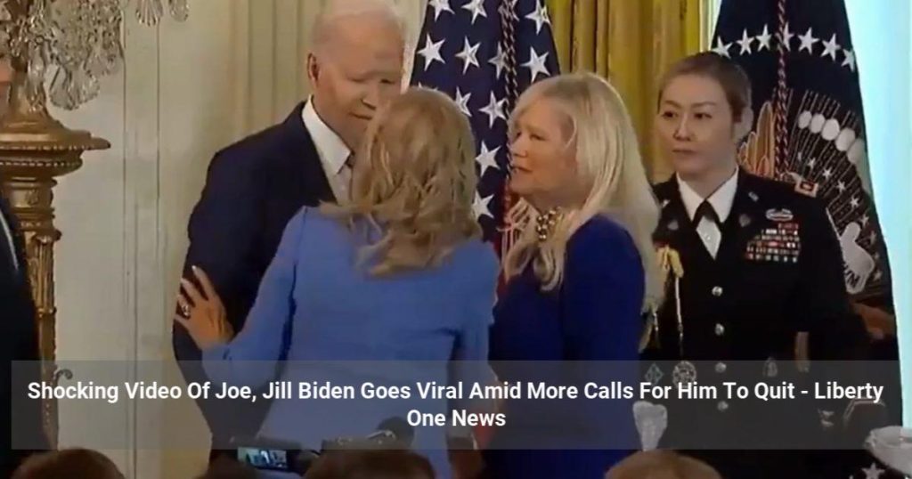 Shocking Video Of Joe, Jill Biden Goes Viral Amid More Calls For Him To Quit