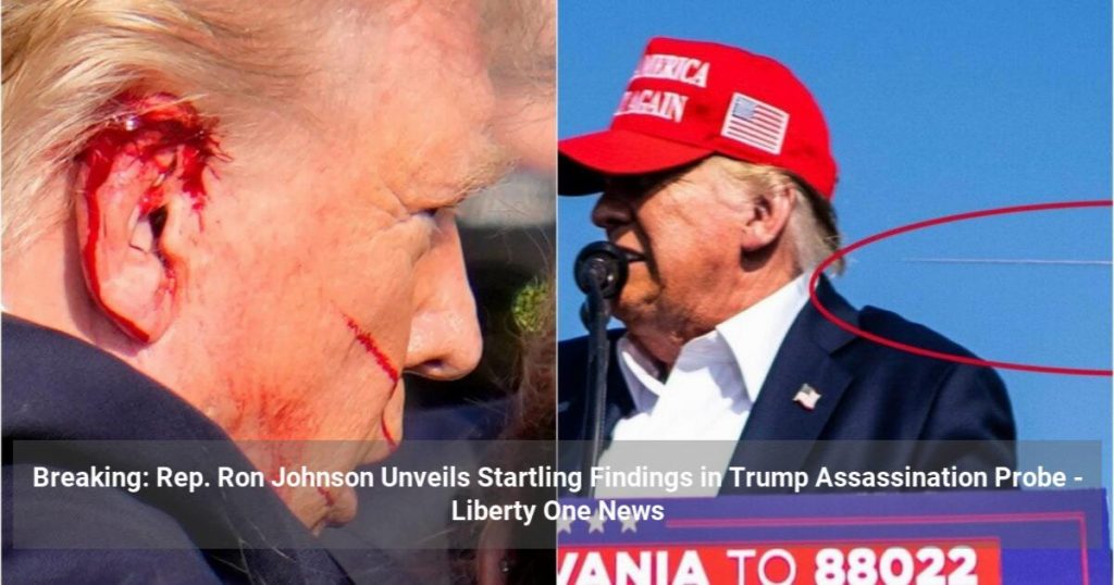 Rep. Ron Johnson Unveils Startling Findings in Trump Assassination Probe