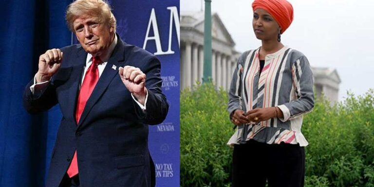 Trump Revives Claims of Immigration Fraud Investigation Into Rep. Ilhan Omar